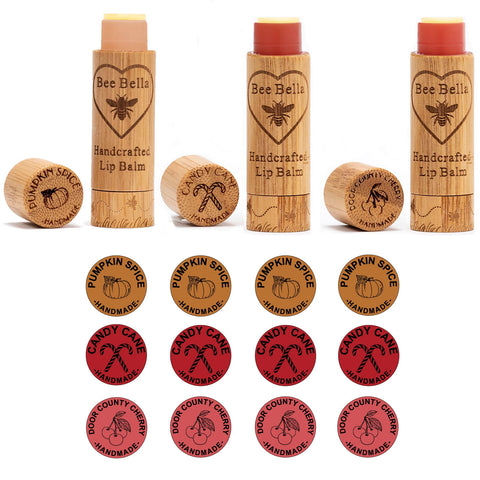 Lip Balm Holiday Variety 12 Pack