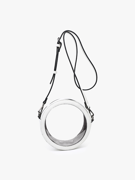 Clear Circular Crossbody Bag