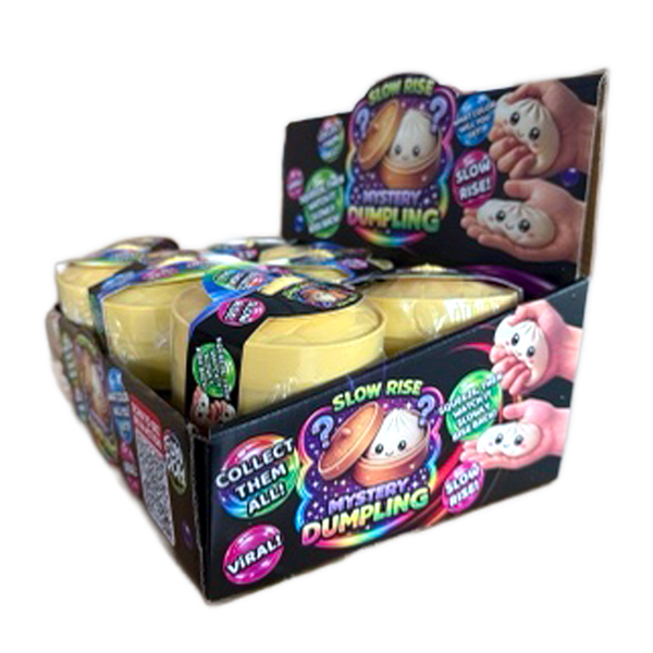 Fun Doh Mystery Slow-Rise Dumpling Squishy Toy -12/Display: Wholesale Price