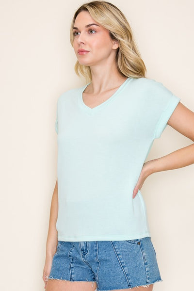 Ashton Solid French Terry Top