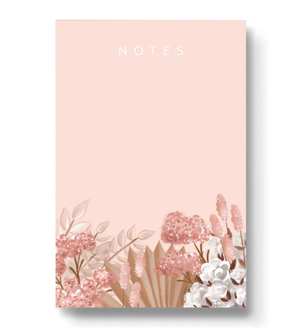 Clay Pitcher Floral Notepad, 4x6 in.