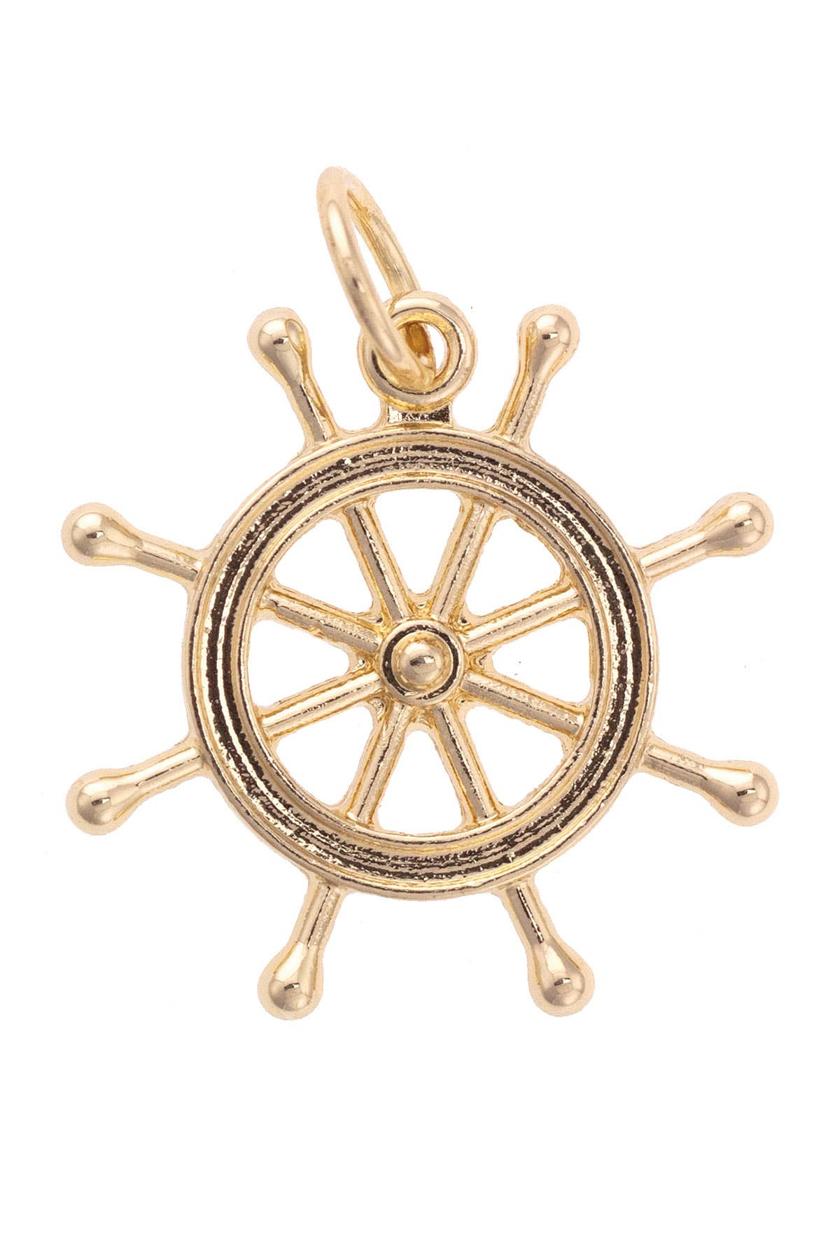 Captain's Wheel Charm