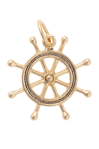 Captain's Wheel Charm