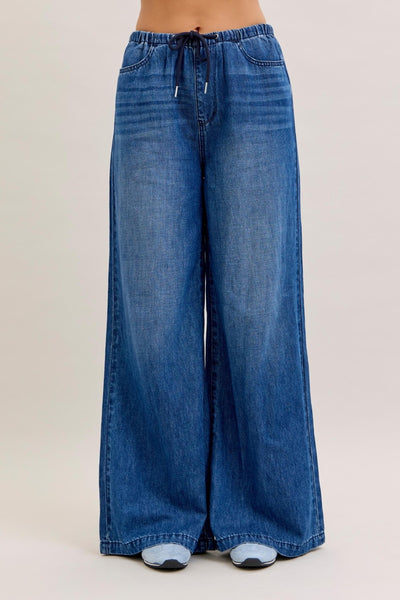 Miley Wide Leg Palazzo Jeans