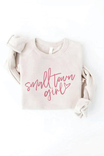 Heather SMALL TOWN GIRL Sweatshirt