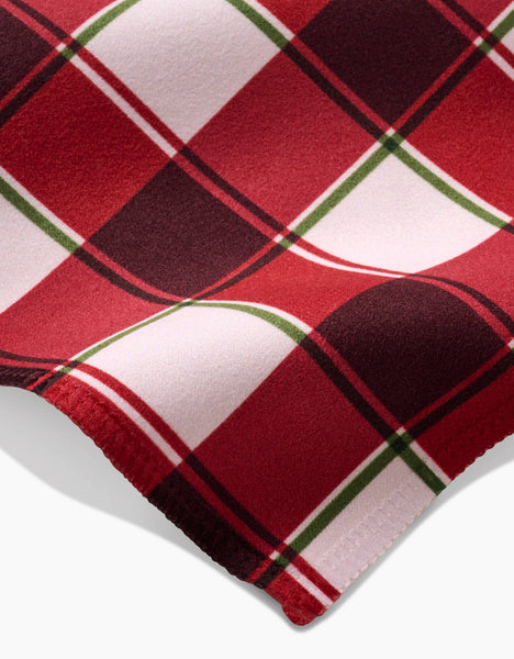Jingle Plaid Dinner Napkin Set
