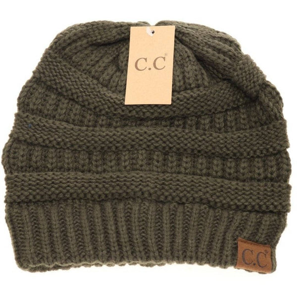 Classic Teal Grey CC Beanie