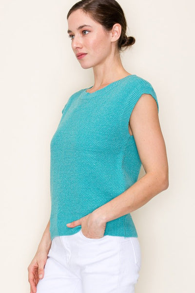 Jade Pullover Waffle Top