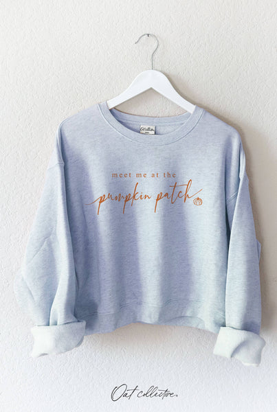 At The Pumpkin Patch Cropped Sweatshirt