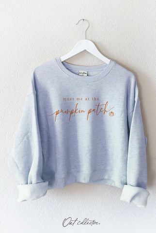 At The Pumpkin Patch Cropped Sweatshirt