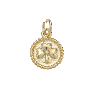 Mini Clover Coin Charm