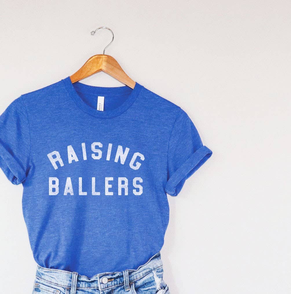 RAISING BALLERS Blue T-Shirt