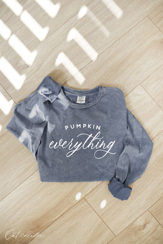PUMPKIN EVERYTHING Long Sleeve Top
