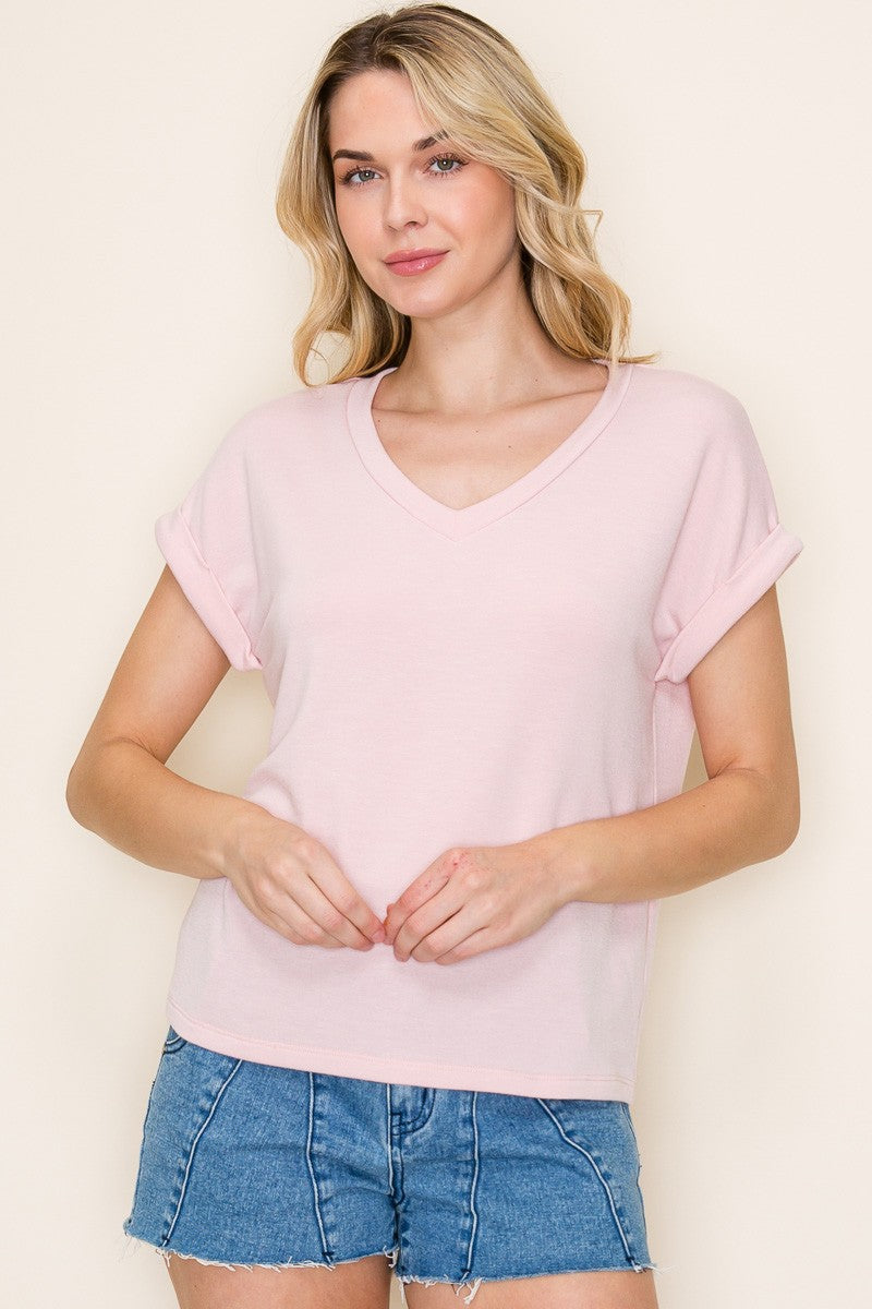 Ashton Solid French Terry Top