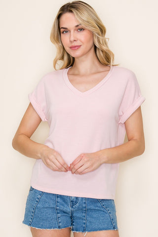 Ashton Solid French Terry Top