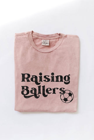 RAISING BALLERS Soccer T-Shirt