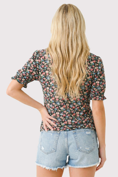 Kim Floral Printed Top