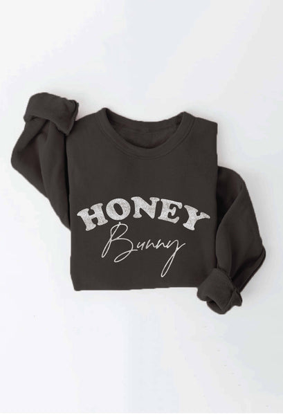 HONEY BUNNY Sweatshirt: Eggshell