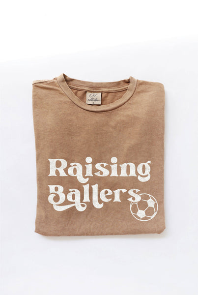 RAISING BALLERS Soccer T-Shirt