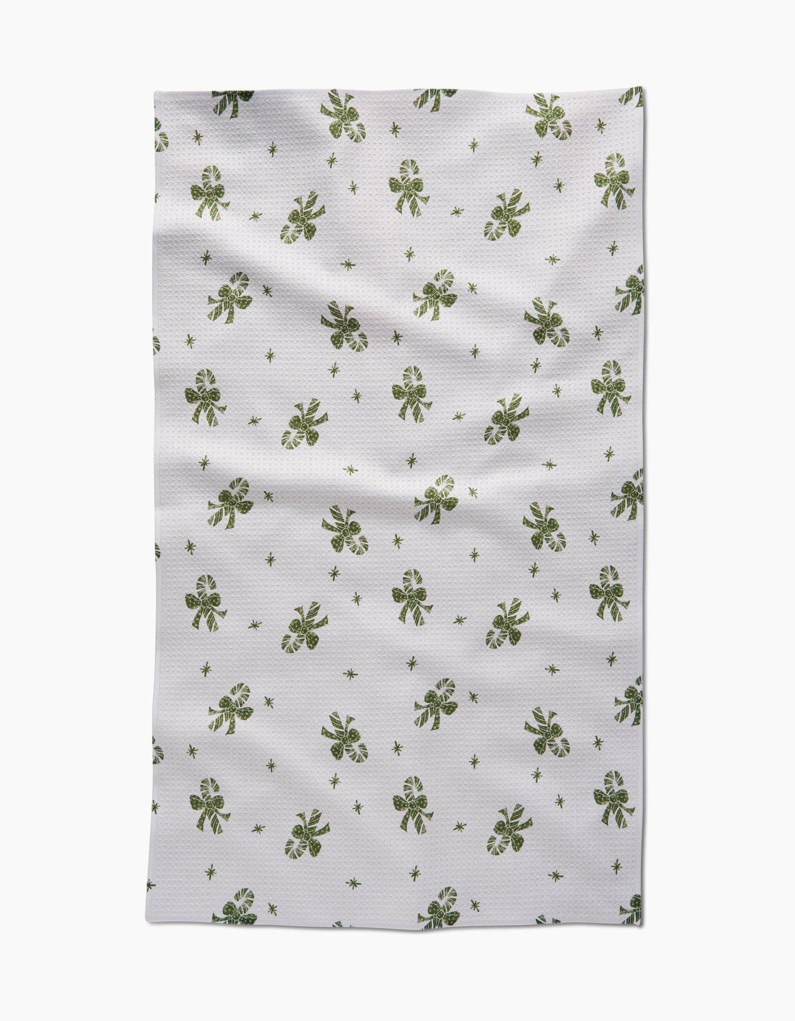 Candy Canes For You Tea Towel