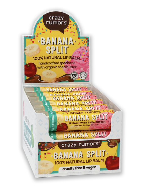 Vegan Banana Split Lip Balm