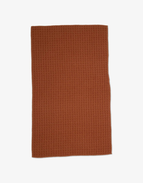 Clay Waffle Bath Towel
