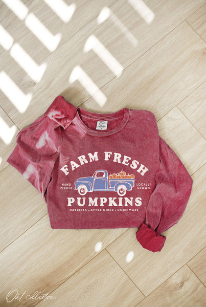 *Pre-Order* FRESH PUMPKINS Toast Long Sleeve Shirt