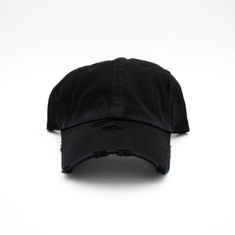 Heart Patch Hats: Black