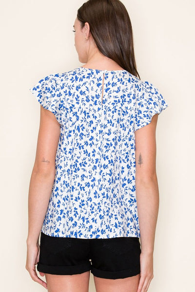 Jessica Floral Babydoll Top