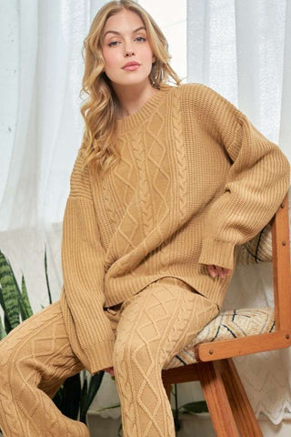 Sylvia Crochet Oversized Sweater