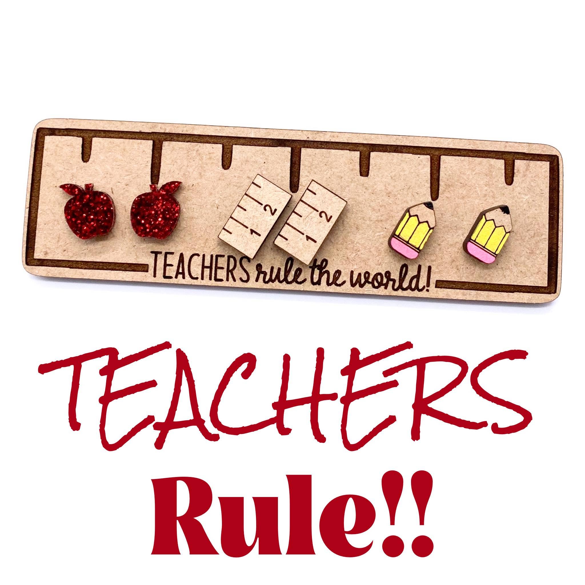 Teacher Earring Set