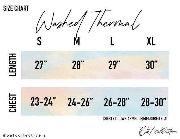WINTER WORDS Thermal Vintage Pullover