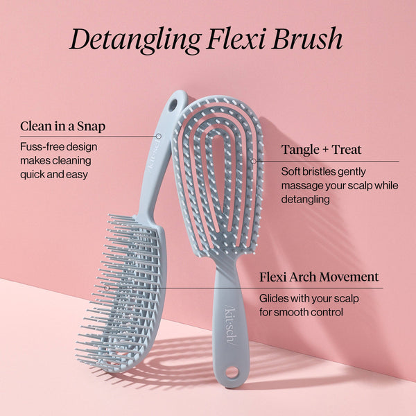 Blue Detangling Flexi Brush