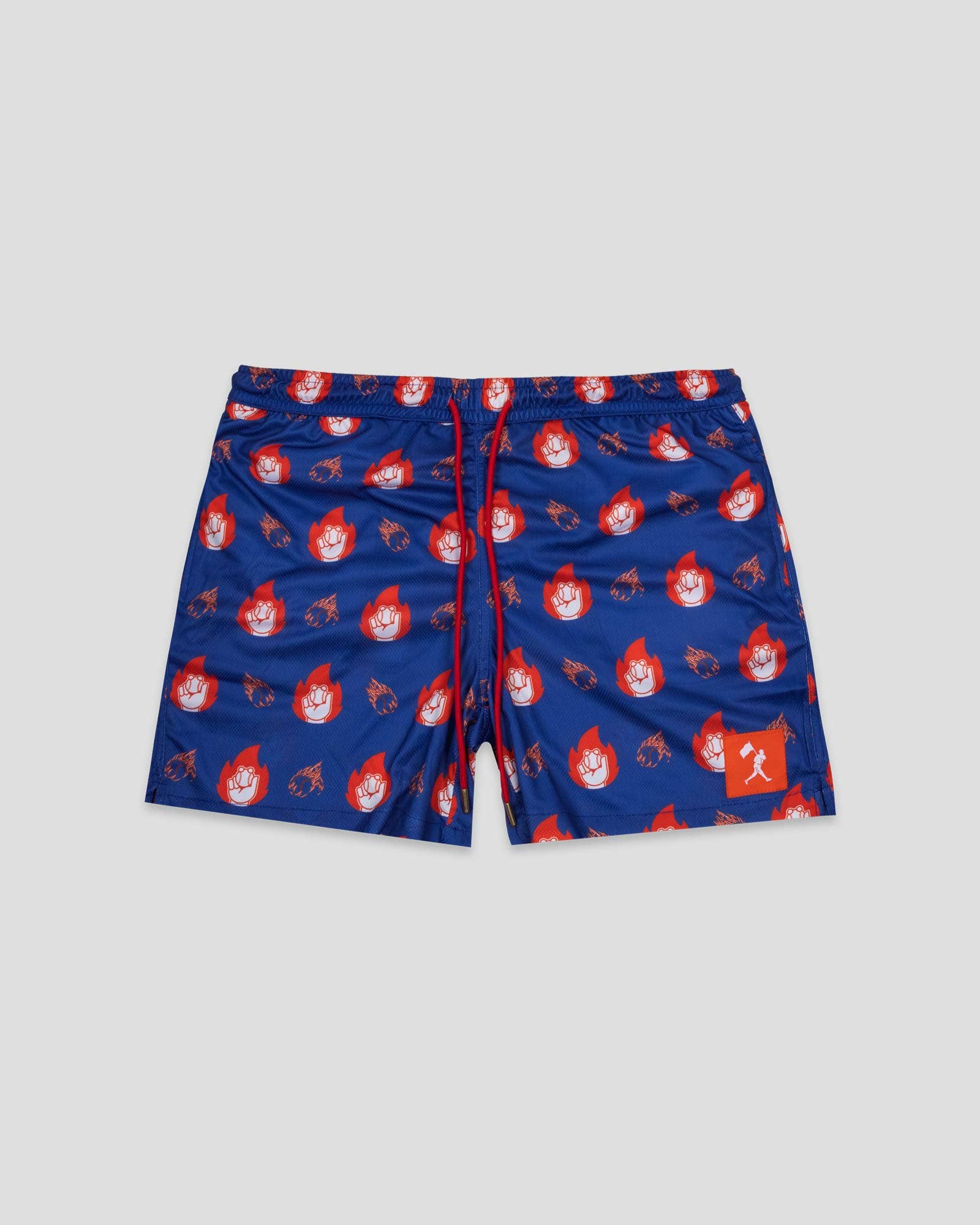 Flamethrower Diamond Air Mesh Shorts