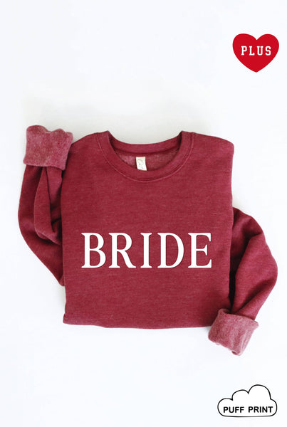 BRIDE PUFF Plus Graphic Sweatshirt