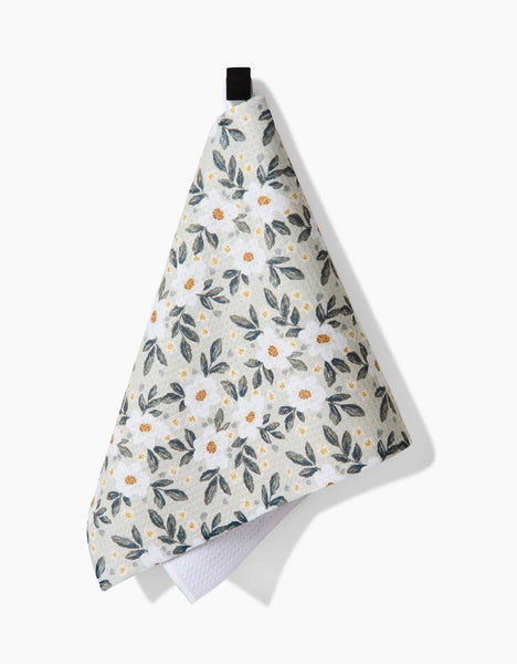 Painted Spring Flowers Bar Towel
