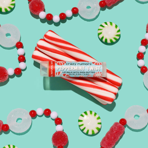 Vegan Peppermint Twist Lip Balm