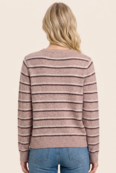 Dolly Double Striped Cardigan
