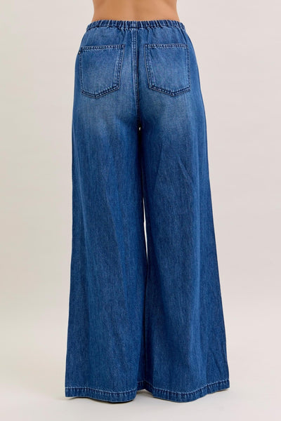 Miley Wide Leg Palazzo Jeans