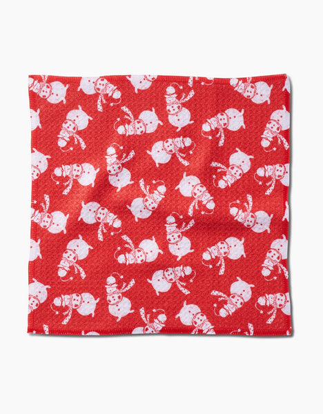 Smiley Frosty Dishcloth Set