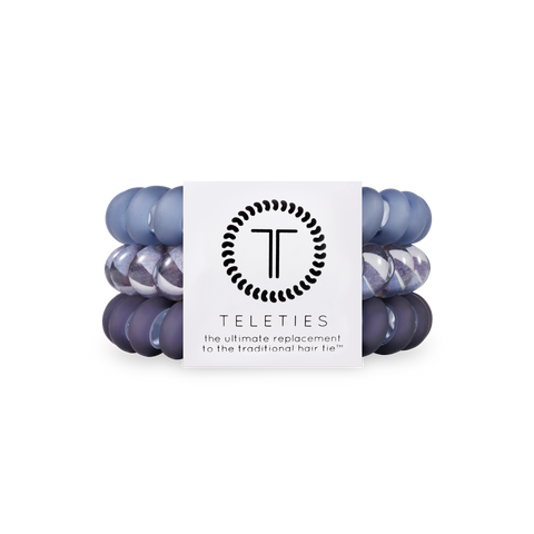Large Midnight Rain Hair Ties