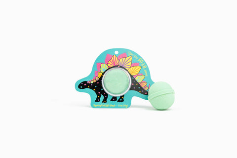 Stegosaurus Dinosaur Clamshell Bath Bomb