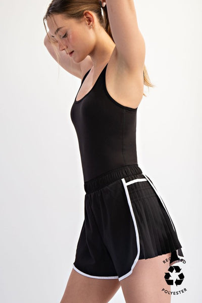 Erin Black Tiger Shortsie
