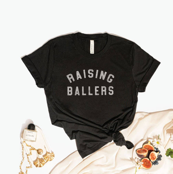 RAISING BALLERS Blue T-Shirt