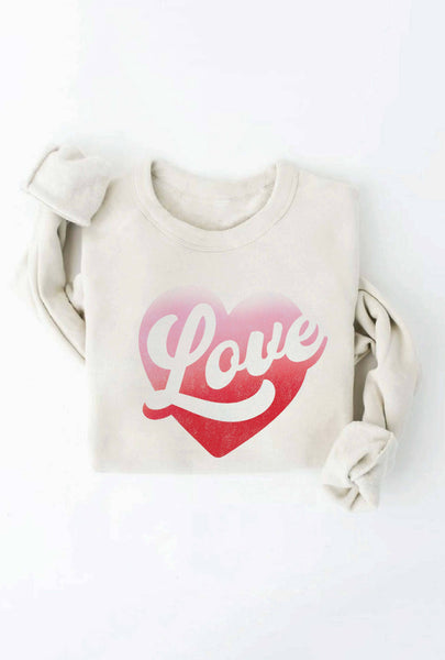 LOVE Graphic Sweatshirt