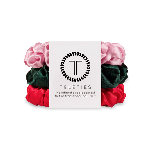 Large Poinsettia Hair Scrunchie