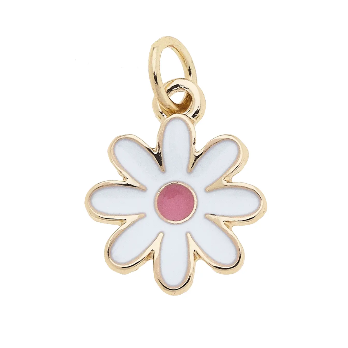 Enamel Flower Charm