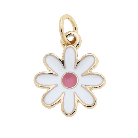 Enamel Flower Charm