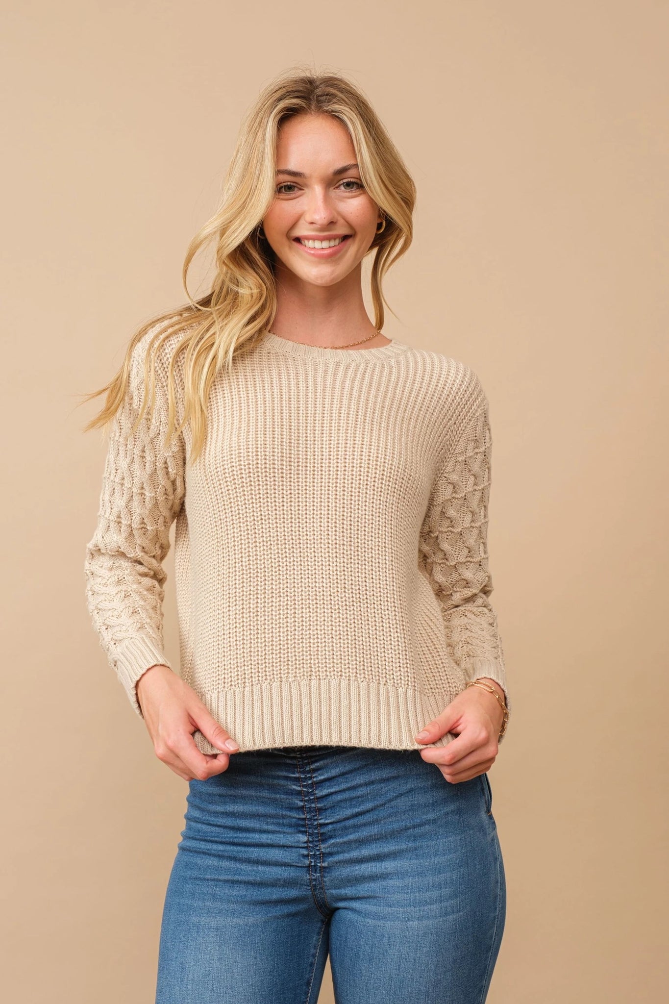 Sawyer Oatmeal Sweater