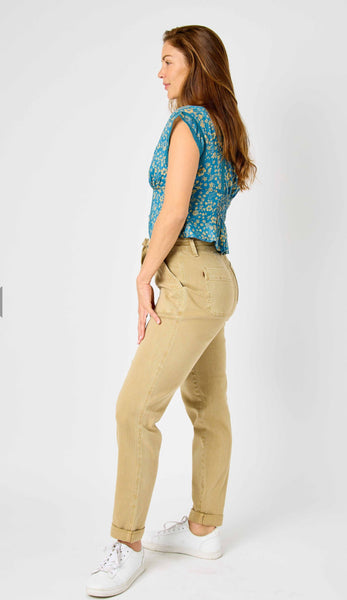 Stassi Khaki Judy Blue Joggers